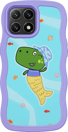 Phone case with Tippi as a little mermaid